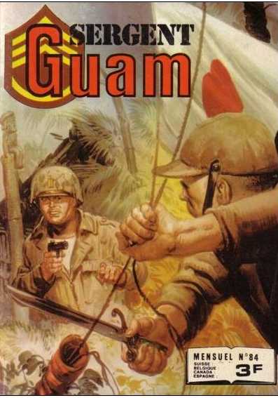 Scan de la Couverture Sergent Guam n 84